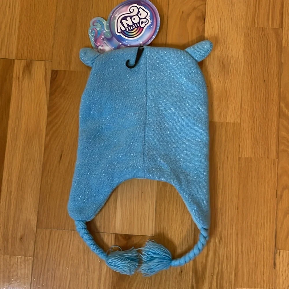NWT My Little Pony Blue Knit Beanie Hat
